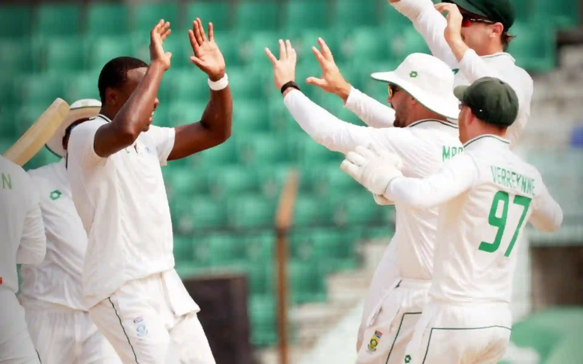 BAN vs SA Day 3 Highlights: Rabada’s 5-Fer; Maharaj, Muthusamy’s Spin Show Hand Visitors 2-0 Win